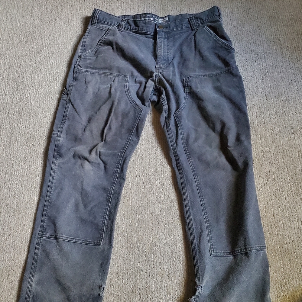 Carhartt Grey Double Knee Workpants